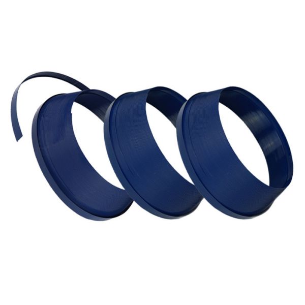Quality Blue Color J Type Plastic Trim Cap Extrusion Profiles Acrylic Channel Letter Edge 2.0CM wholesale
