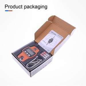 300kg/50g Digital LCD Smart Electronic Hook Scale Professional Waterproof