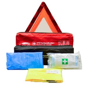 Manual Power Vehicle First Aid Kit Waterproof Customized Logo Workplace First