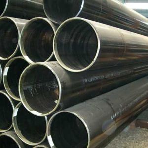 China 18m ASTM A53 3inch Black Mild ERW Steel Pipe For Fluid Delivery on sale
