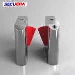 Latest QR code Coin operated RFID Reader control flap turnstile security gate