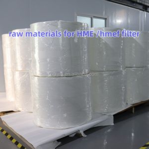 90g/m2 Corrugated HME Filter Paper with 220% Water Absorption and 100% Cotton