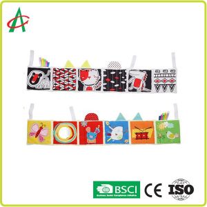 20x20cm Rag Soft Books For Infants Handcrafted Plush Polyester