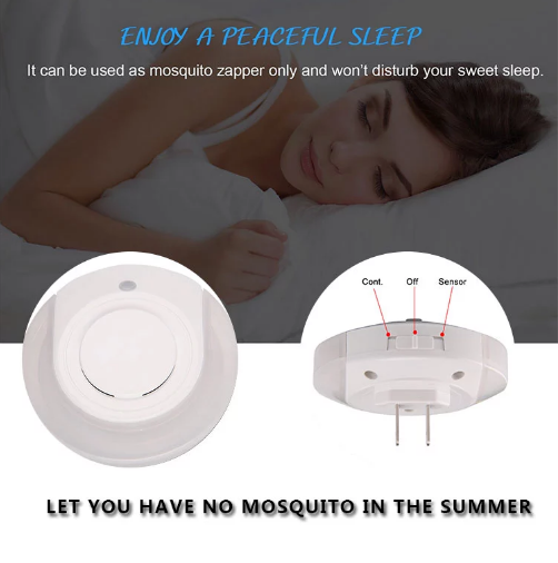 Ultrasonic pest high frequency insect repellent mice Mosquito killer light