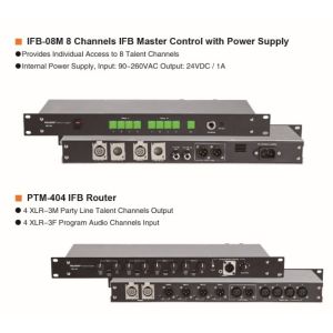 Monitor TELIKOU 8 Channel IFB (IFB) System Program Interrupt For Eight Talents