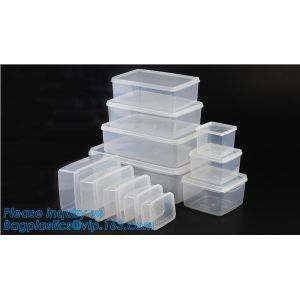 Glossy high quality acrylic storage box,Plastic Round Shape Clear Fresh Box,Food