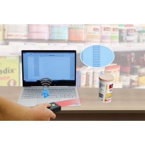 Handheld POS Terminal 1D 2D QR Bar code Reader Automatic Laser Barcode scanner