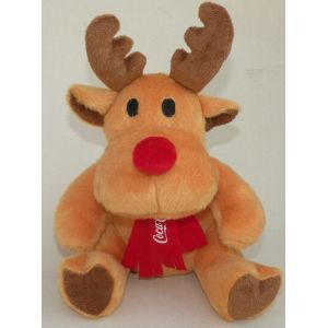Coca Cola  Moose / Reindeer Stuffed Animal Toys Personalized Plush Toys