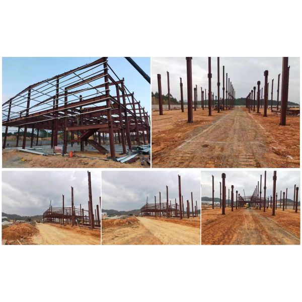 Prefabricated Standard Light Frame Construction Structural Steel Fabrication