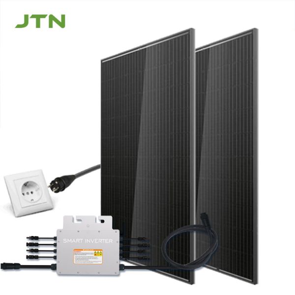 400wp 600wp 800wp Plug and Play Balcony Solar System 230v Output for Easy Roof
