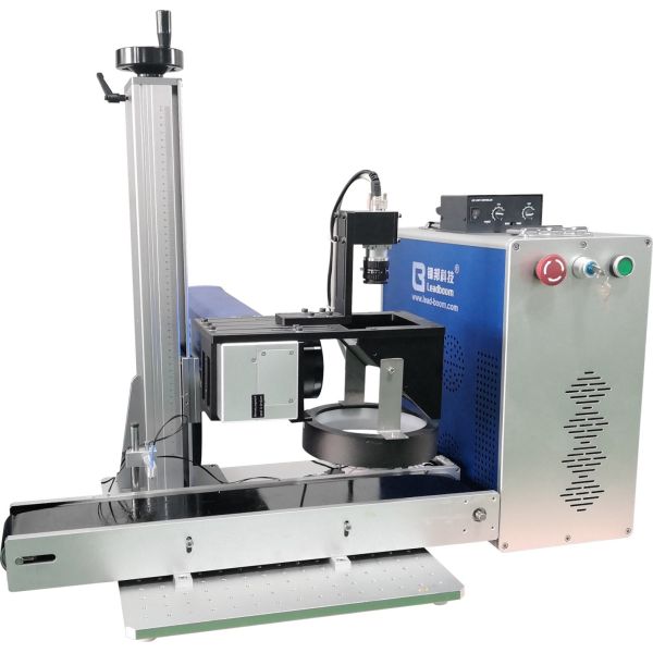 Quality Stainless Steel Fiber Laser Printing System With CCD Camera Positioning System wholesale