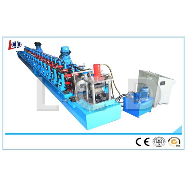 41*41 Mm C Channel Cold Roll Forming Machine For Solar Stents Production