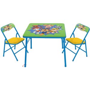 China Mail Packing N Metal Kids Folding Table And Chairs Set Easy Removal Space Efficiency on sale