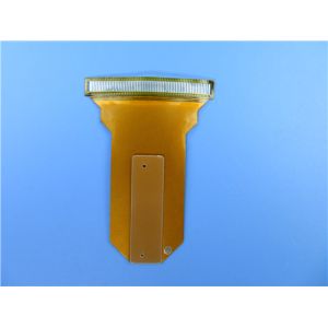 Flexible Printed Circuit (FPC) Built on 1oz Polyimide with FR-4 Stiffener for Central Fire Alarm Systems