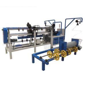 ROHS 7.5KW 4mm Chain Link Wire Mesh Welding Machine 100mm Hole Size