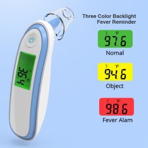 No Touch Sensing Medical Forehead Thermometer With Fever Alarm
