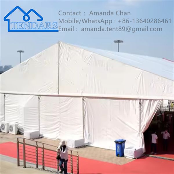 Outdoor Large Custom White Wedding Reception Marquee Aluminum Party Event Marquee Tent