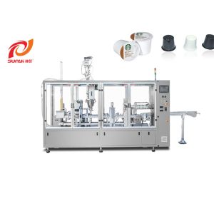 0.8MPa Four Lanes Yoghurt K Cup Filling And Sealing Machine