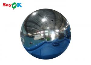 China Gold Mirror Ball Custom Large Pvc Silver Inflatable Mirror Ball Giant Decorative Mirror Sphere on sale