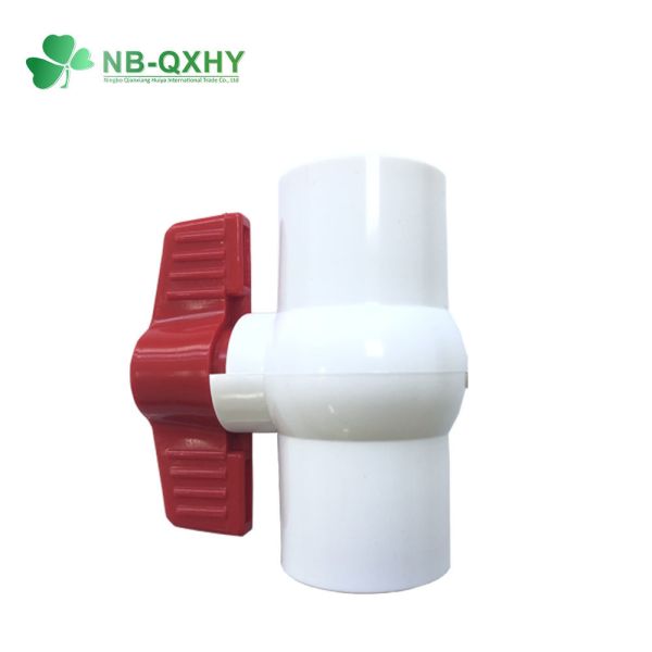 Quality Manual Driving Mode PVC Compact Ball Valve with Plastic Material Pool Valve Socket wholesale