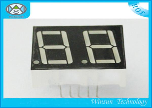 20.1 X 16 X 7.0mm 2 Digit 7 Segment Led Display Led Numeric Display 0.4 Inch For