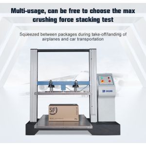 5T Computer Container Carton Compression Tester With 1/250000 Resolution