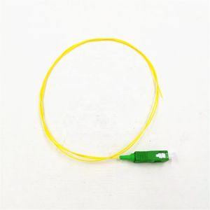 Ftth PVC LSZH 9 125 single mode simplex 1.5m fc pc fiber pigtail