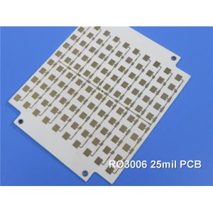 Cheap 2L RO3006 RF PCB 1oz Copper White Silkscreen With ENIG for sale