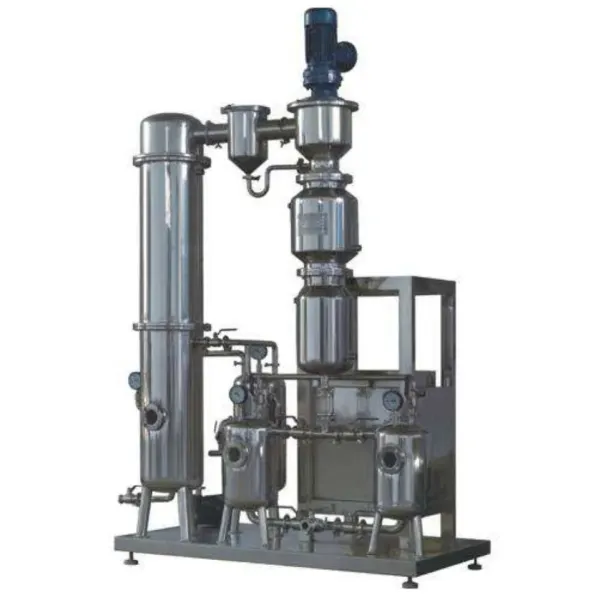 Precise Temperature-sensitive Thin Film Evaporator with High Capacity and PLC