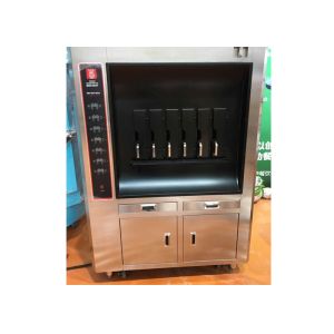 Digitial Control Electric Heating Fish Grill Single Layer With 6 Spaces