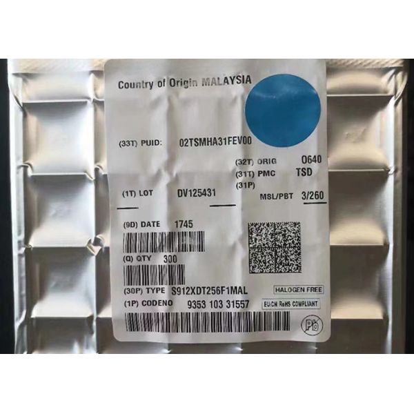 Microcontroller Chip S912XDT256F1MAL LQFP112 256KB Flash Microcontroller IC