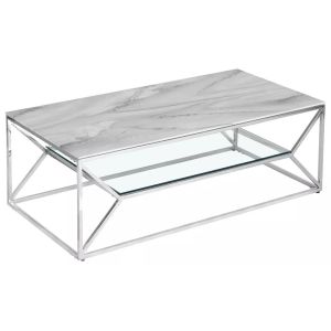 Multifunctional Steel Frame TV Unit Easy Storage Console Coffee Tables