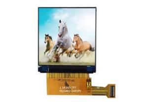 Cheap MIPI Interface Smart Watch Screen , Vertical Stripe 1.54 Inch IPS TFT LCD Module for sale