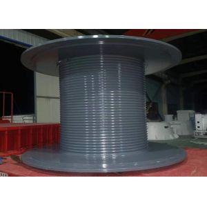 Steel Or Nylon Grooved Wire Rope Drum Cylinders For Winding Wire Rope Customizab