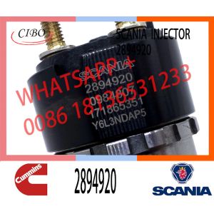 Diesel Common Rail Fuel Injector 2086663 1933613 1881565 2894920 For ISX SCANIA