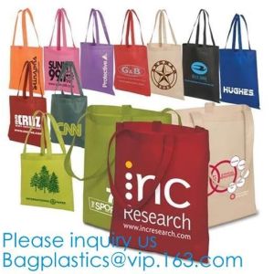Full Color Printing Logo Eco Promotion Corporate Custom Tote Shopping Non Woven