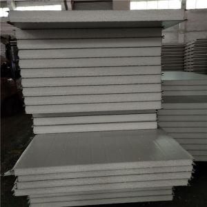 Cheap moisture proof 50mm eps wall sandwich panel with 0.426mm for prefab buildings for sale