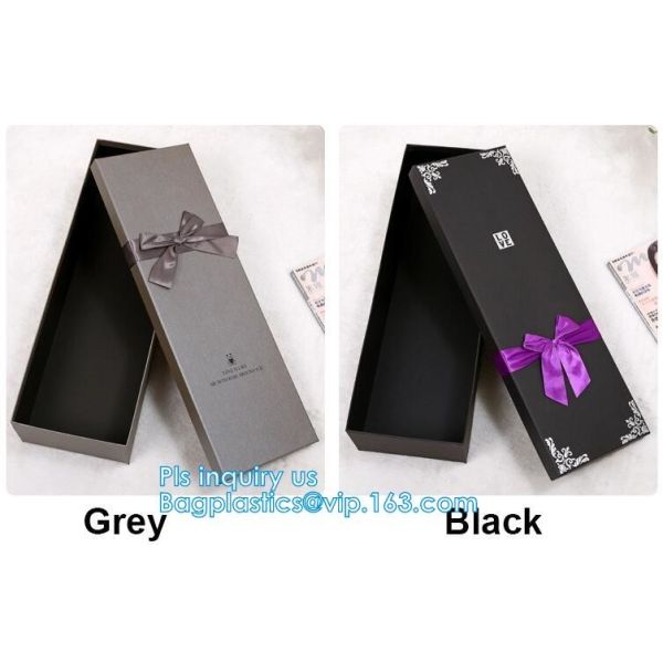 New product custom handmade small luxury wedding paper jewellery white gift box with ribbon closure,Silk Customised Pock