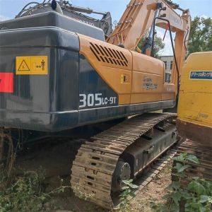 Original Used Hyundai R305LC-9T R305 Excavator in Shanghai Good Health and