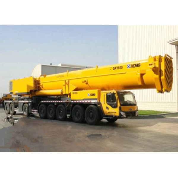 Quality XCMG 650ton All Terrain truck mounted cranes equipment QY650 , low noise wholesale