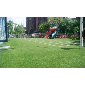 Natural Artificial Synthetic Turf For Garden Landscaping 35mm Height