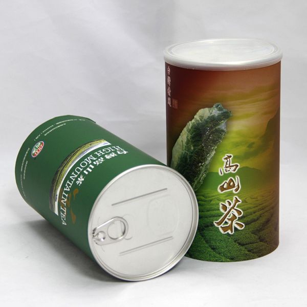 Quality SGS Food Grade Cylinder Paper Composite Cans for Flower Tea , Fruit Tea And Coffee wholesale