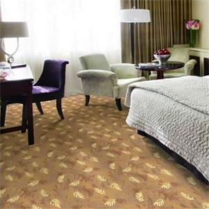 Flat Wave Modern Home Carpet / Luxury Wall To Wall Carpet Antistatic Function