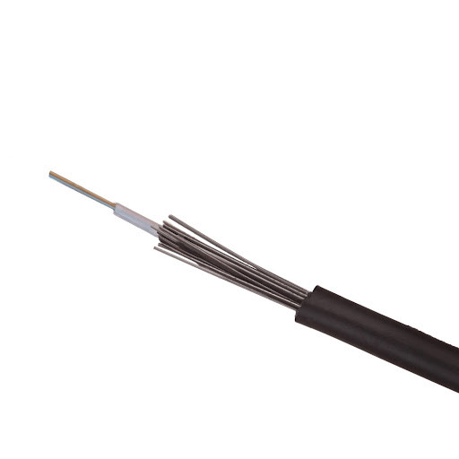 Quality Unarmored Outdoor Communication Fiber Optics Cables GYXTY 6 Core Single Mode wholesale