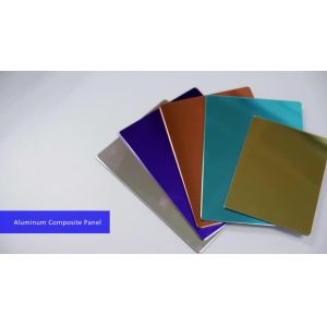 1570mm 3mm Aluminium Composite Panel Ceiling Golden Acp Sheet For Interior