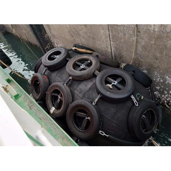 Yokohama Type Pneumatic Rubber Fender Initial Pressure 0.05 - 0.08MPa