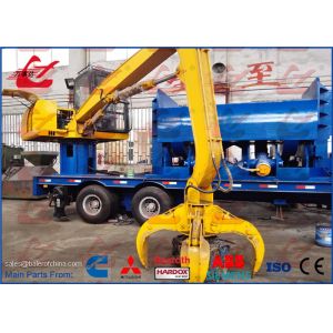 Popular Hydraulic Car Logger Baler Mobile Type Equipped with Grab
