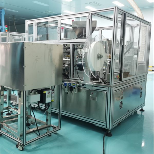 Quality High Operation Rate 96% Desiccant Cap Assembly Machine with High Capacity 1500-8500pcs/hr and Automatic Counting for Silica Gel Filling wholesale