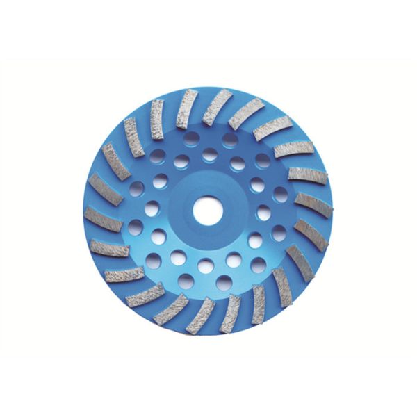 Quality Concrete Diamond Turbo Cup Wheel , Diamond Angle Grinder Wheel MPA Approved wholesale