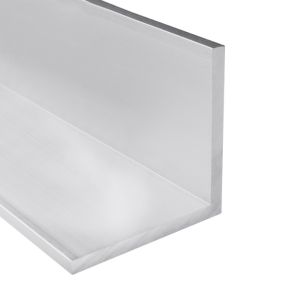 China 10.0mm Thick Triangular Aluminium Extrusion Unequal Angle L Shaped Aluminium Strip on sale